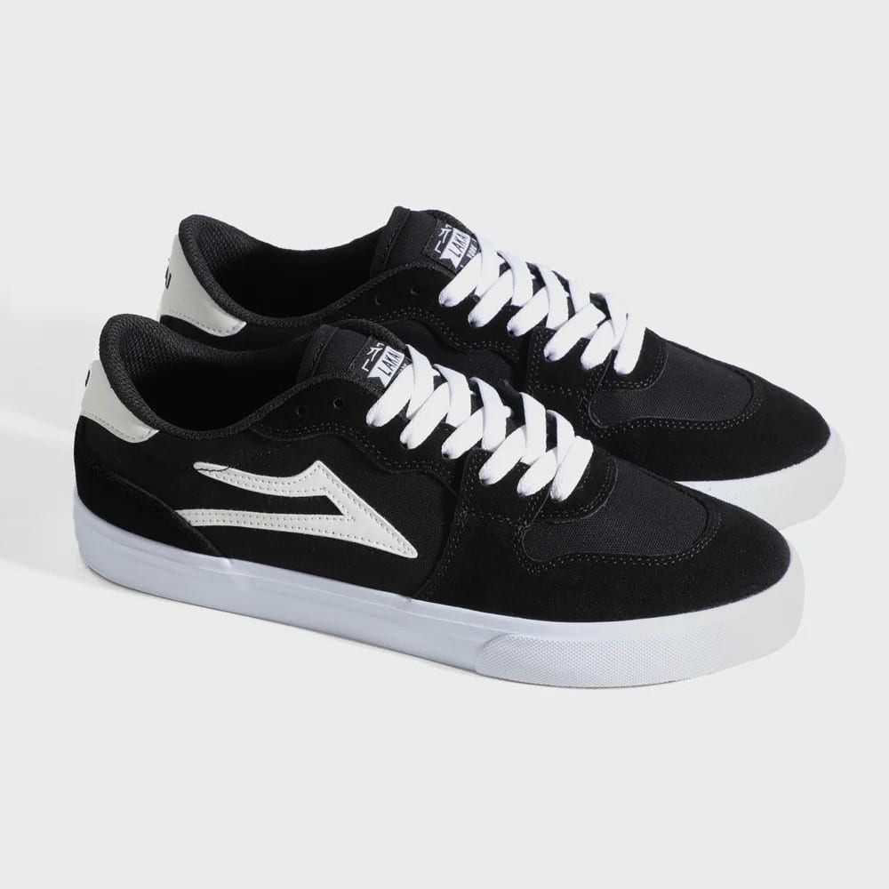 Lakai York Balck/white Suede