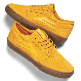 Zapatos lakai griffin yellow/gum suede